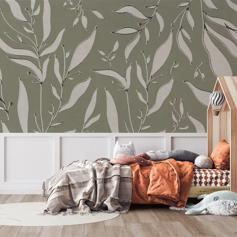Merry Berry Thicket Green, Dream Prints Tapet Elegant cu Motive Naturale Mai ieftin
